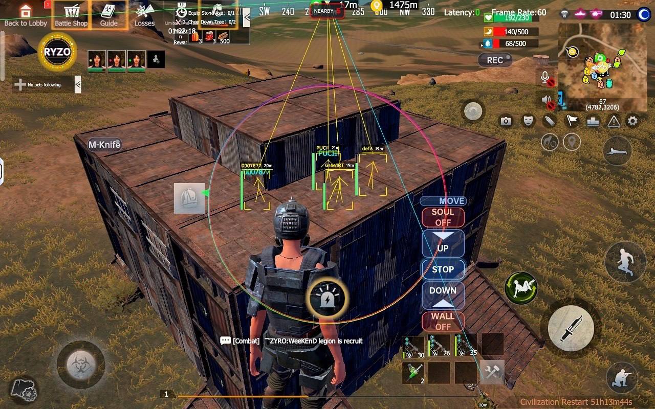 รีวิว HACK Last island of survival unknown 1 วัน